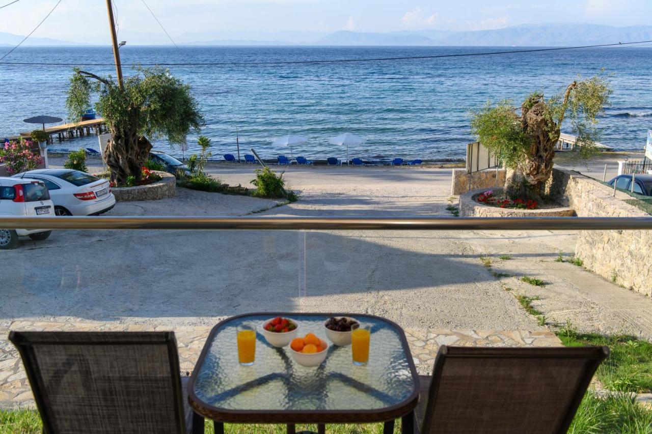Villa Boukari Beach Mpoukaris Exteriör bild