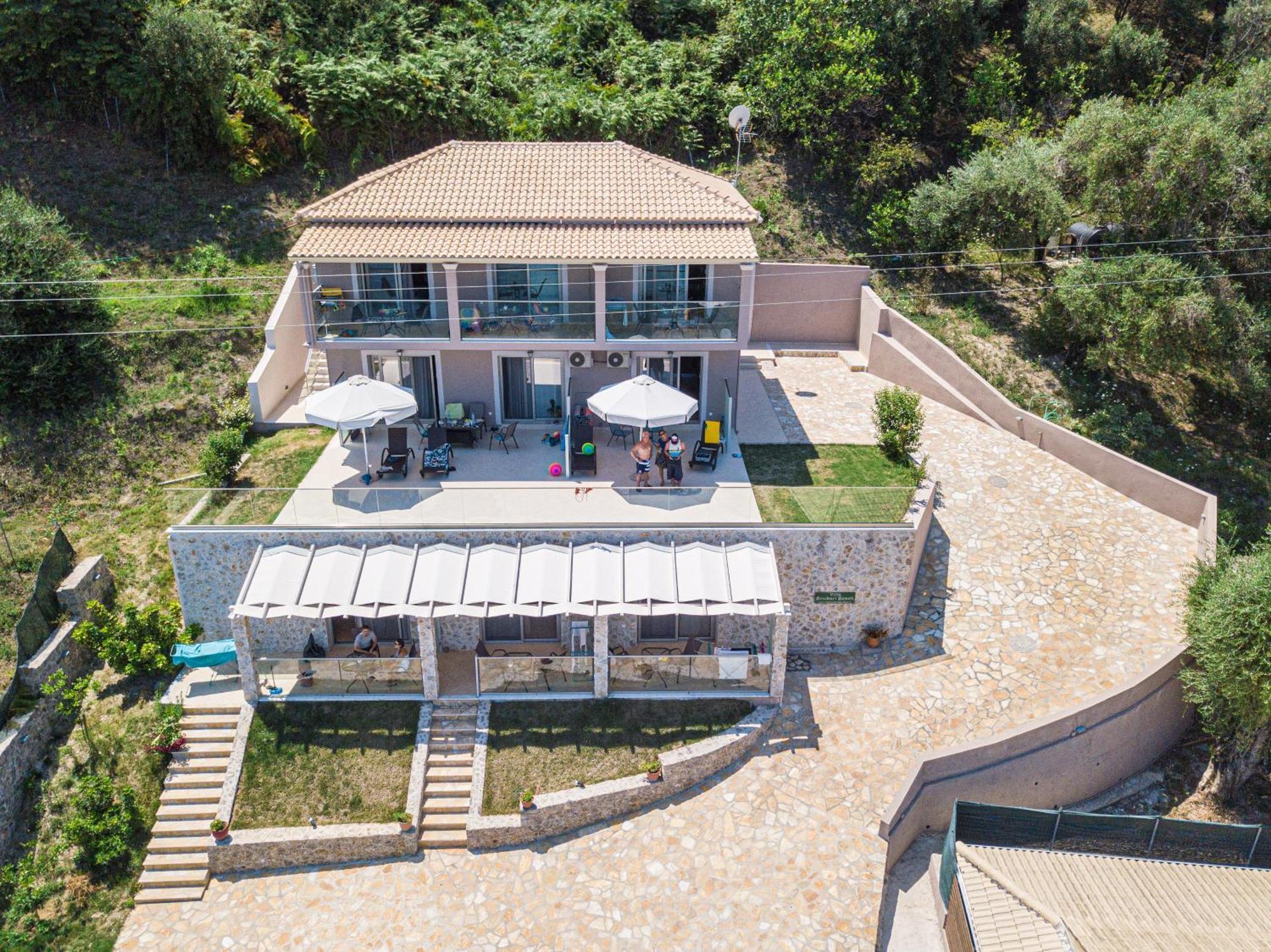 Villa Boukari Beach Mpoukaris Exteriör bild
